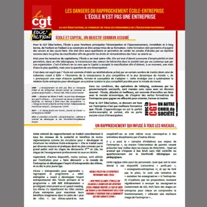 Les dangers du rapprochement école-entreprise  -  L’école n’est pas une entreprise 